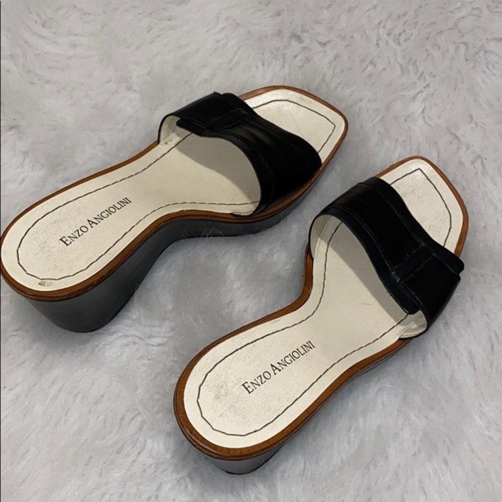 Enzo‎ Angiolini Platform Wedges Size 7